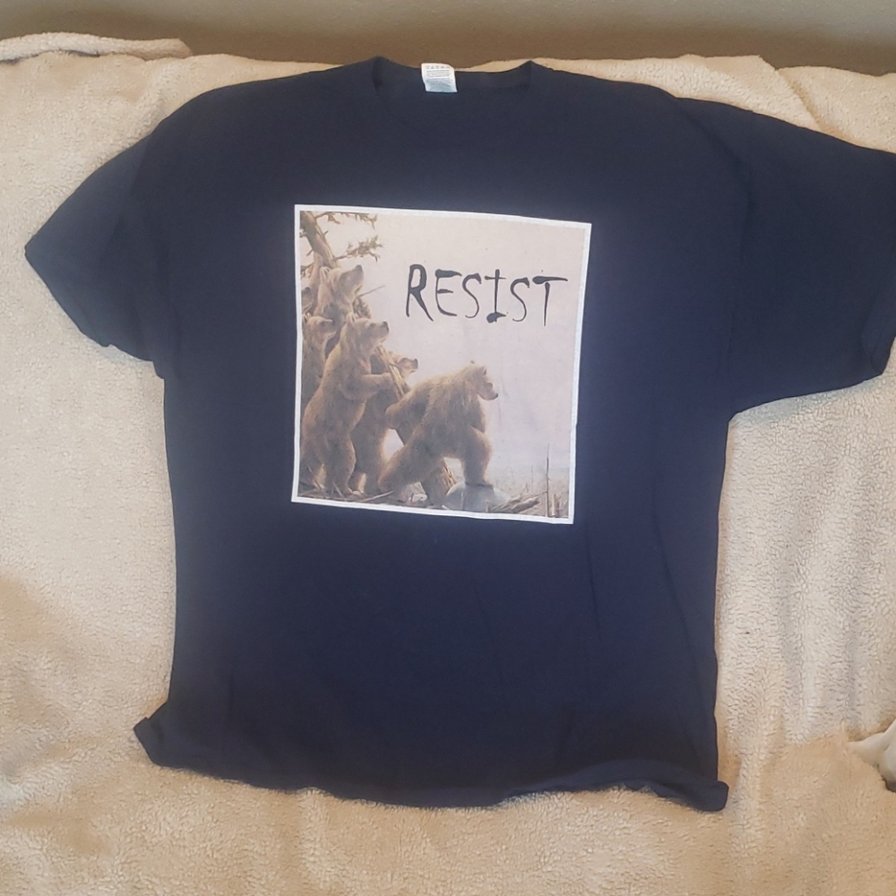 Alt National Park Service Resist 3XL Navy T-shirt